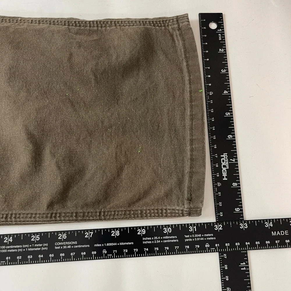 Ariat Pants Mens 40x32 Brown Rebar M4 Relaxed Straight Canvas Workwear Outdoor